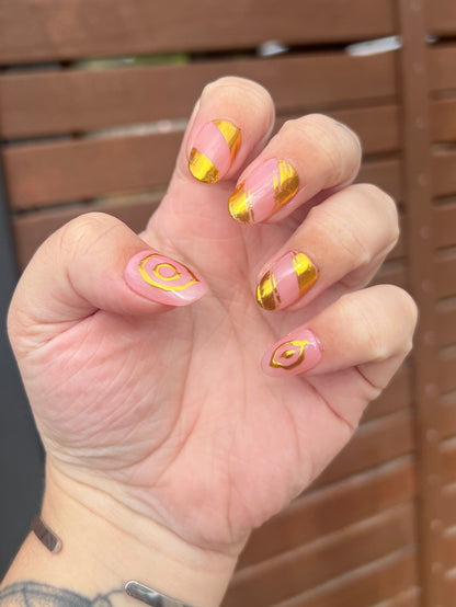 Gold Swirlies