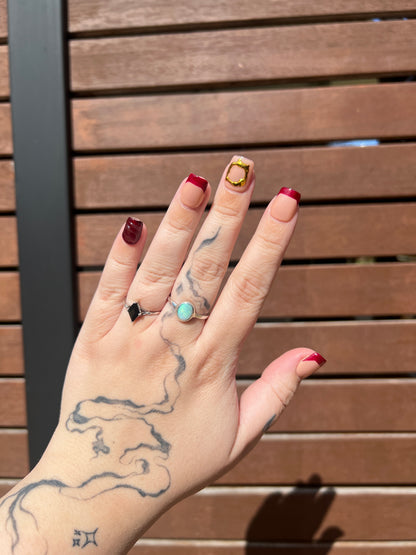 Red French & Gold Chrome