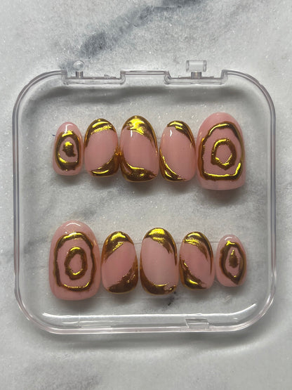Gold Swirlies
