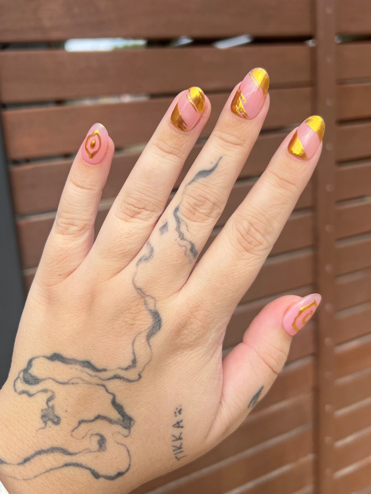 Gold Swirlies