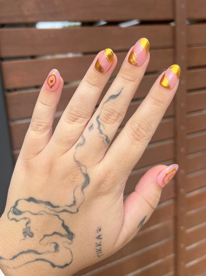 Gold Swirlies